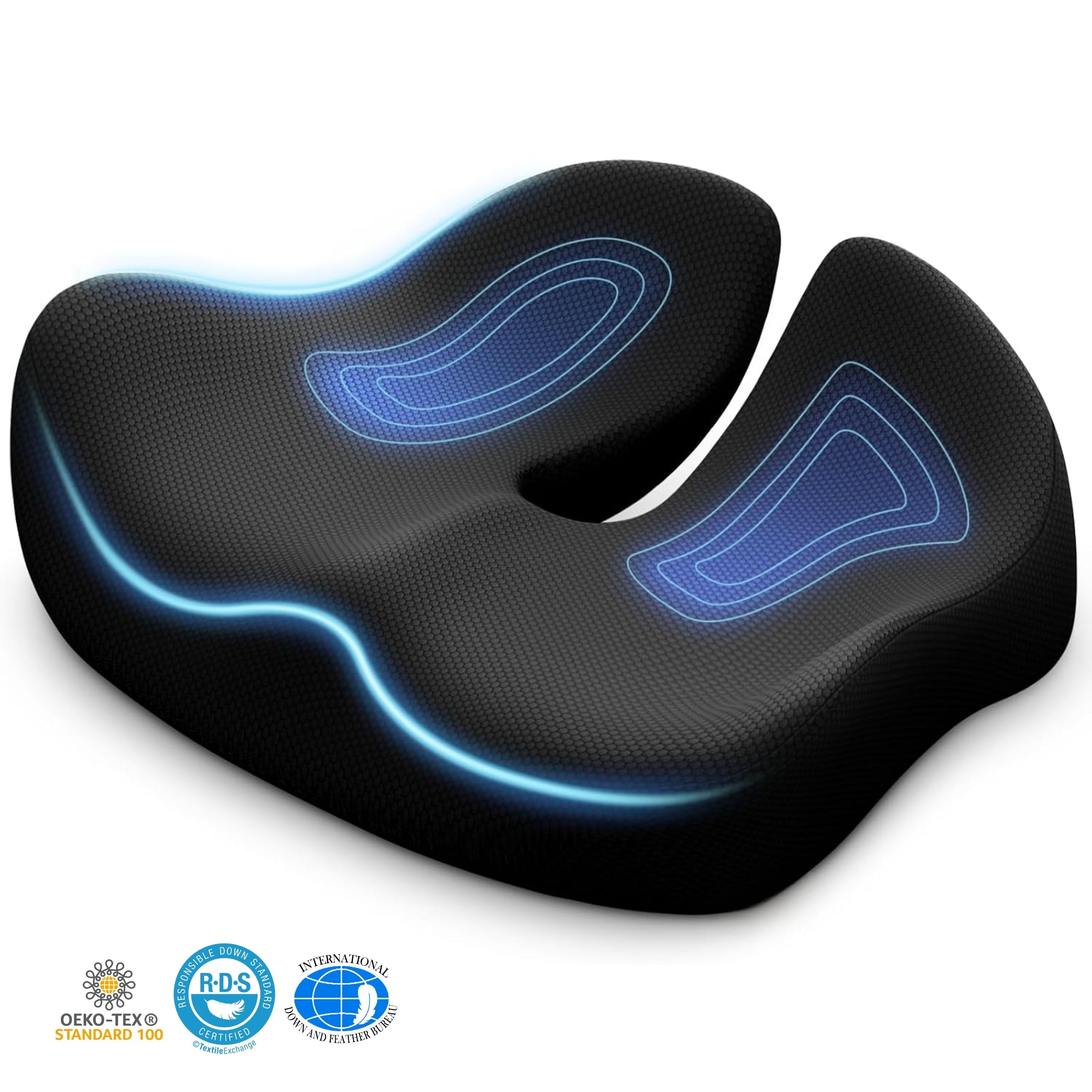 Loft & Aura™ U-Shaped Memory Foam Travel Cushion