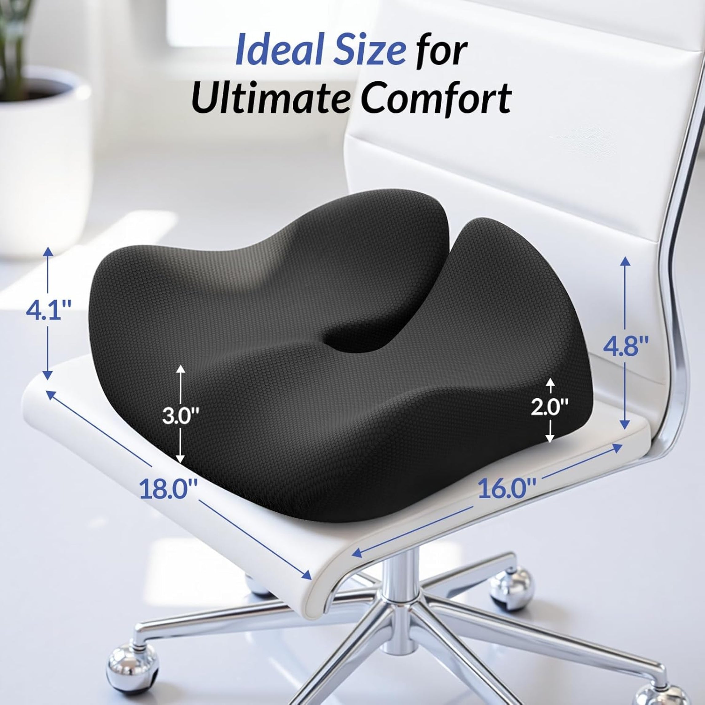 Loft & Aura™ U-Shaped Memory Foam Travel Cushion