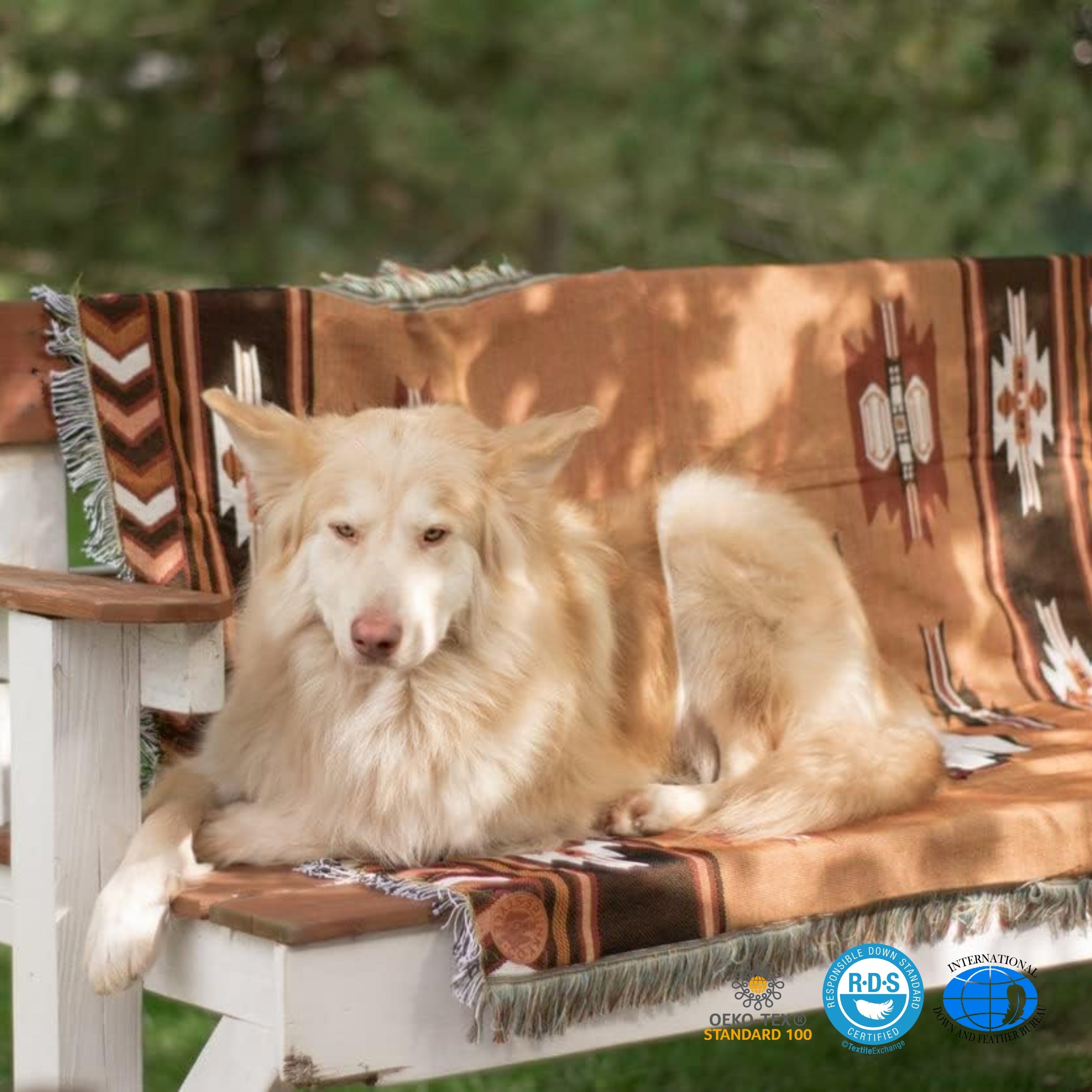 Loft & Aura™ Brown Reversible Woven Throw Blanket with Tassels