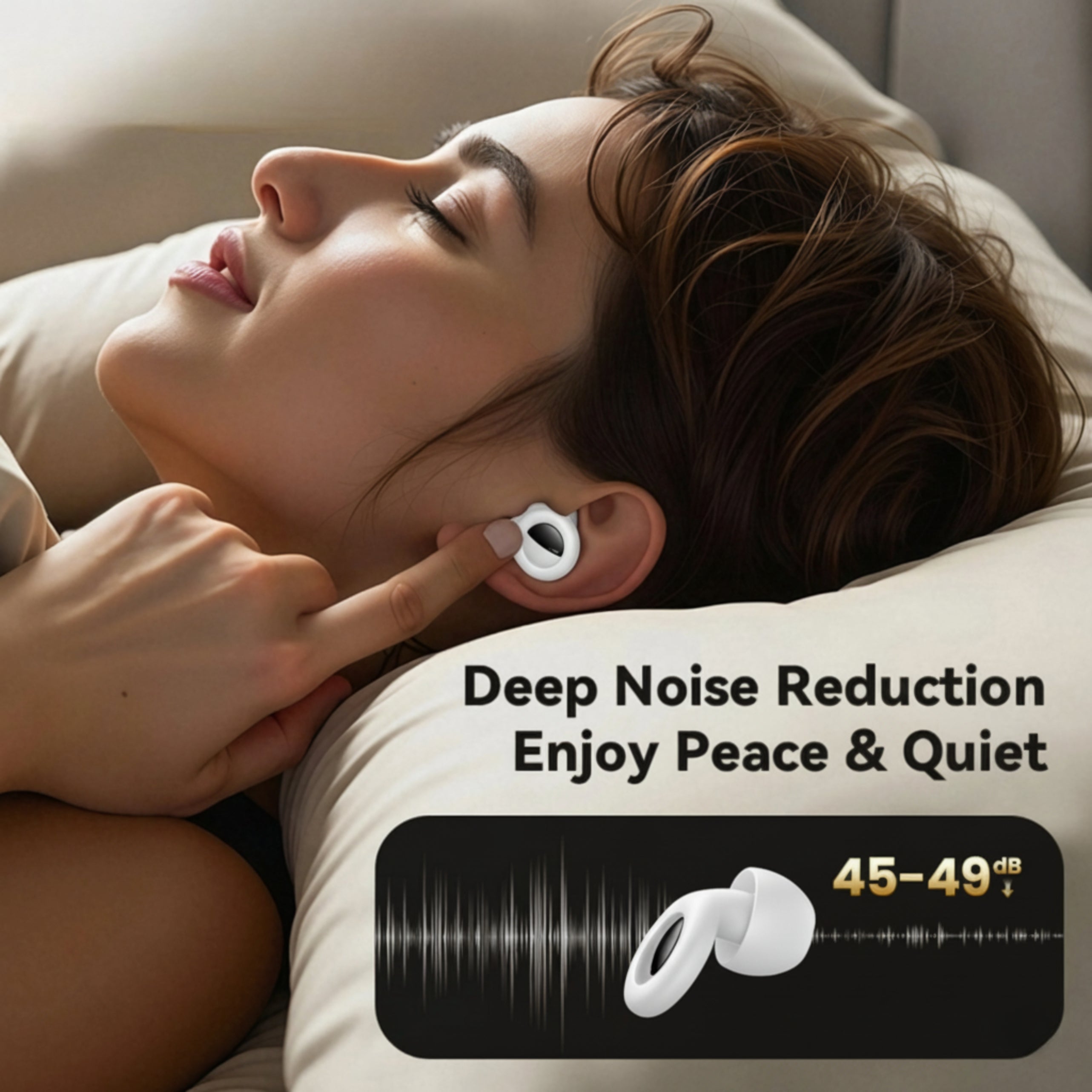 Loft & Aura™ Silicone Earplugs Set – Noise Reduction & Waterproof