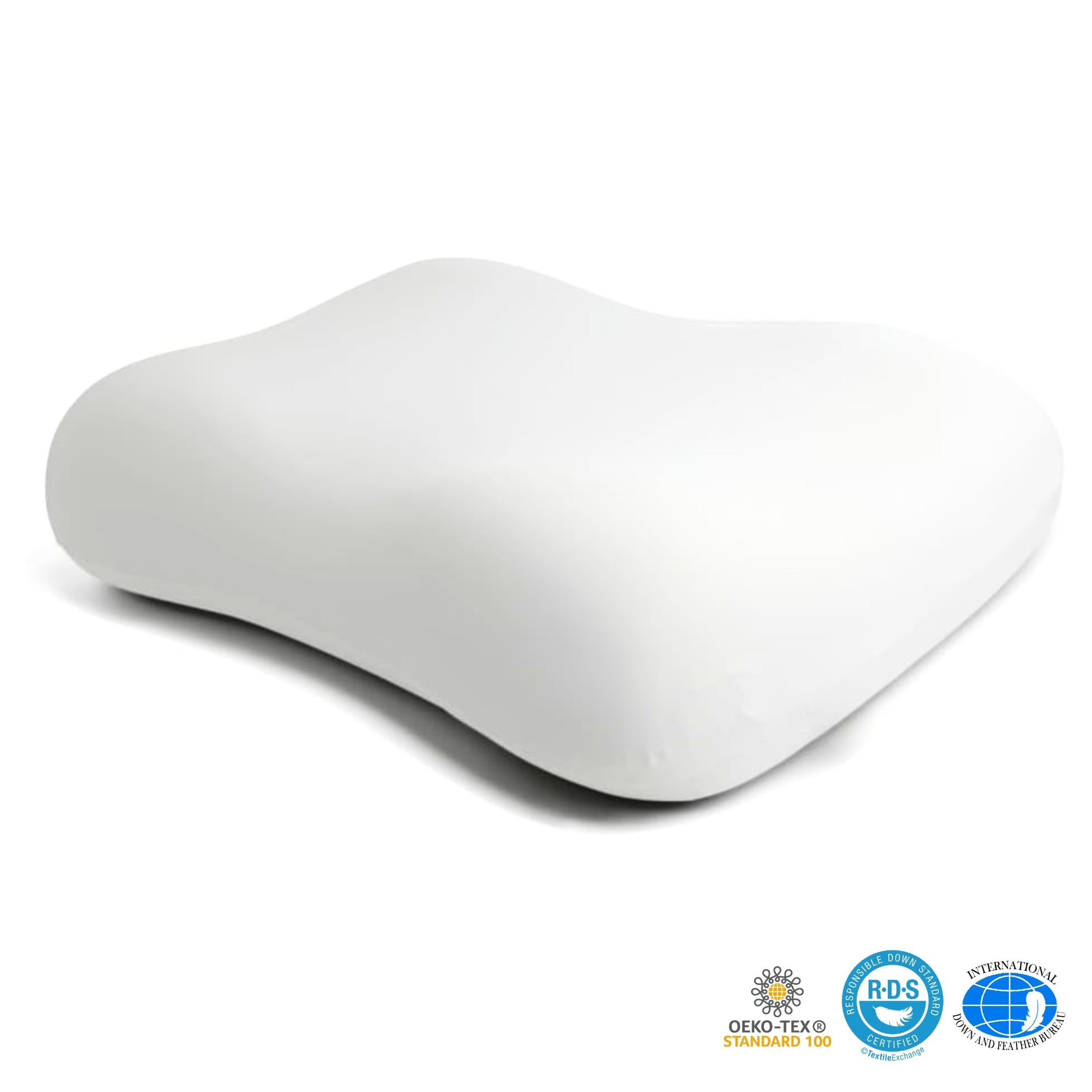 Loft & Aura™ Memory Foam Pillow for Neck Support