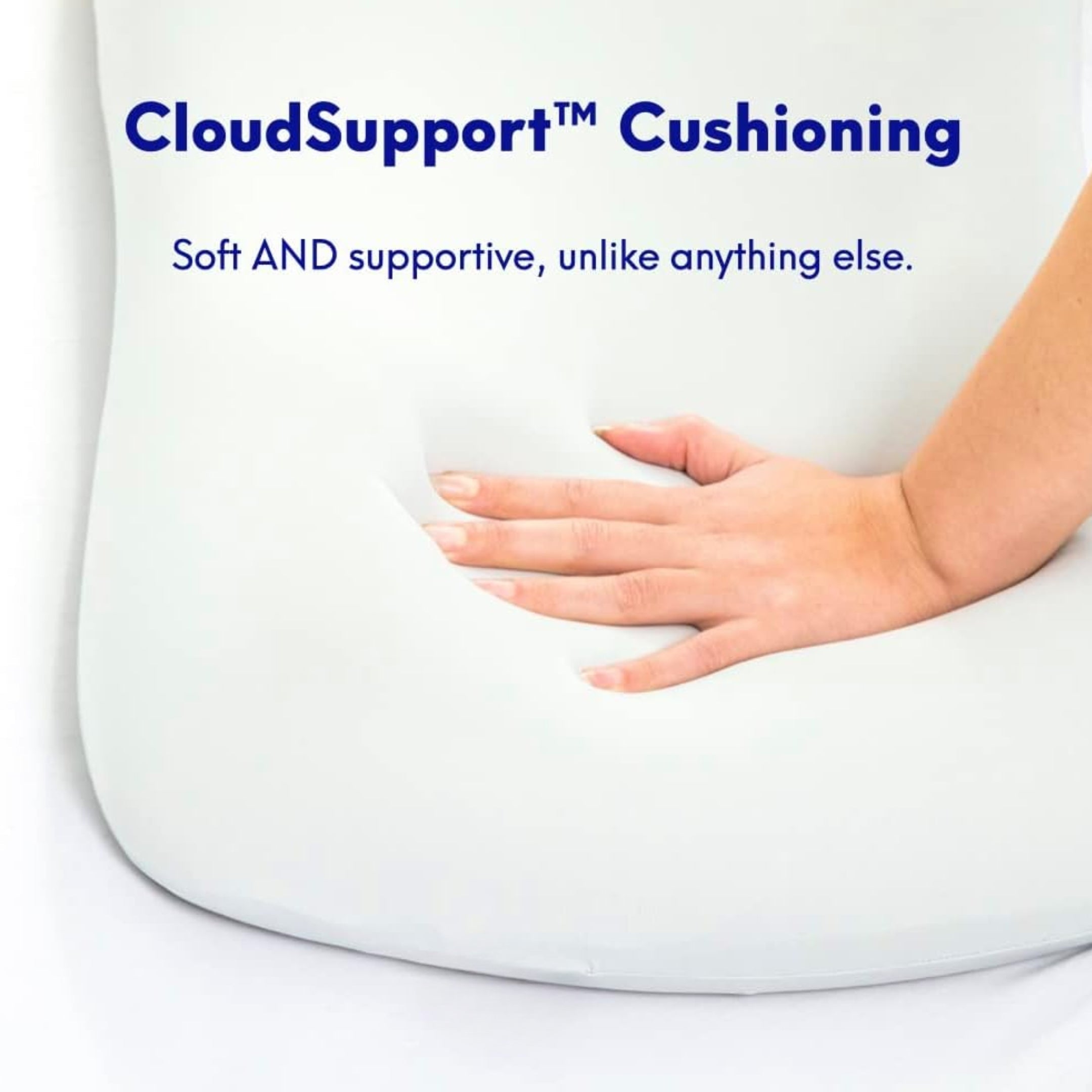 Loft & Aura™ Memory Foam Pillow for Neck Support