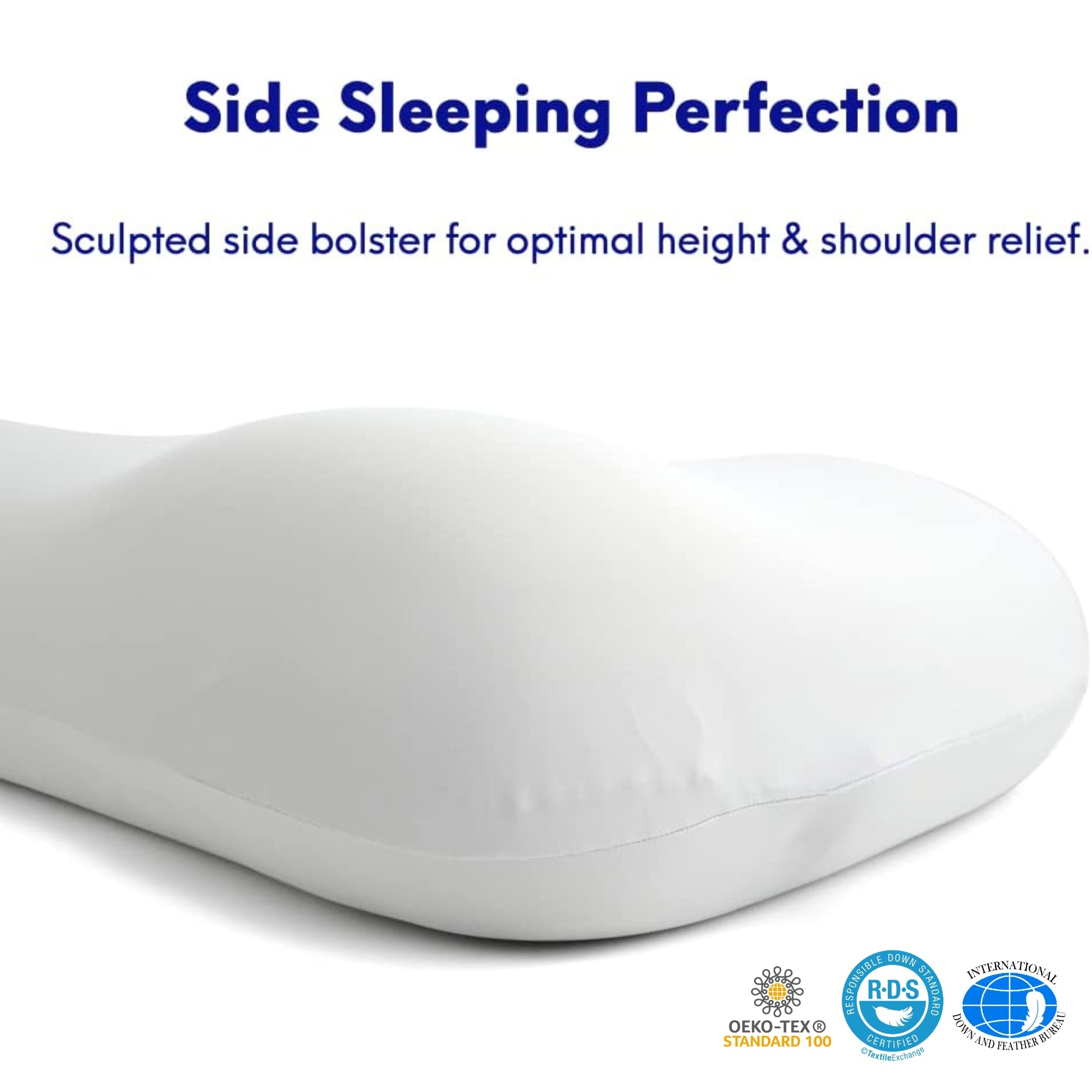 Loft & Aura™ Memory Foam Pillow for Neck Support