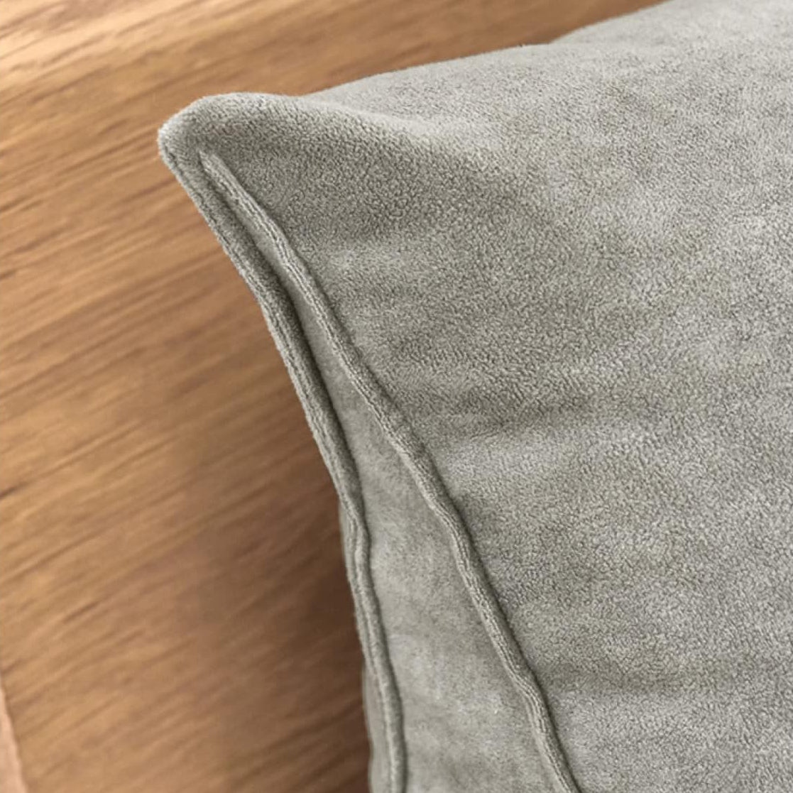 Loft & Aura™ Large Triangle Headboard Pillow Ergonomic Wedge Backrest