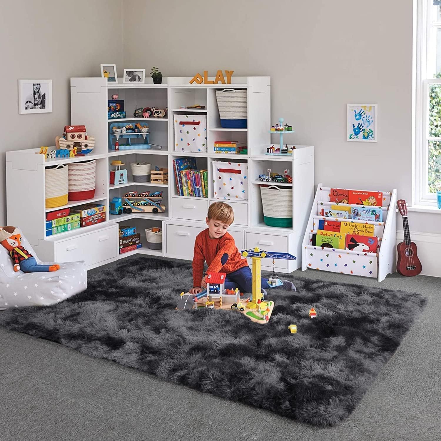 Loft & Aura™ Soft Velvet Tie Dye Carpet