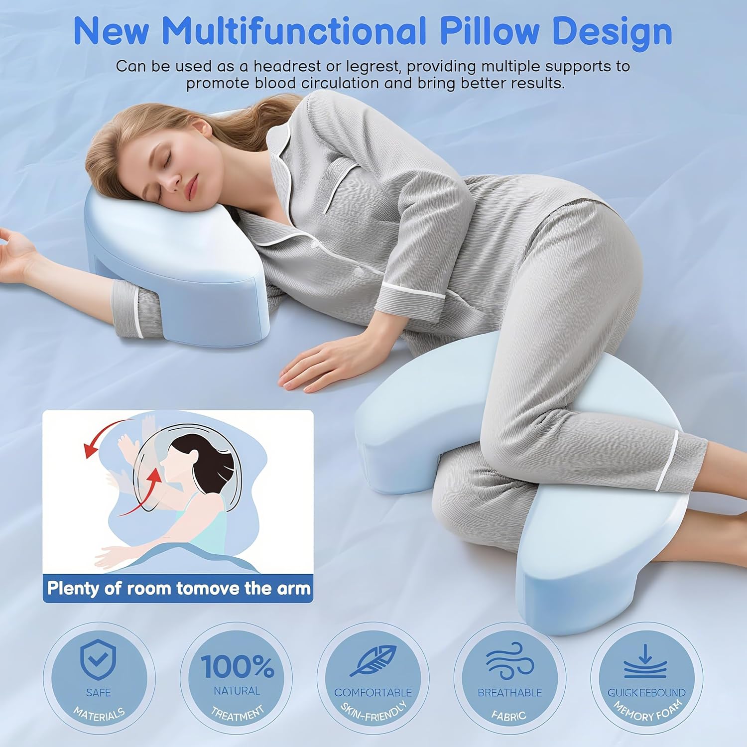 Loft & Aura™ Arm Pillow