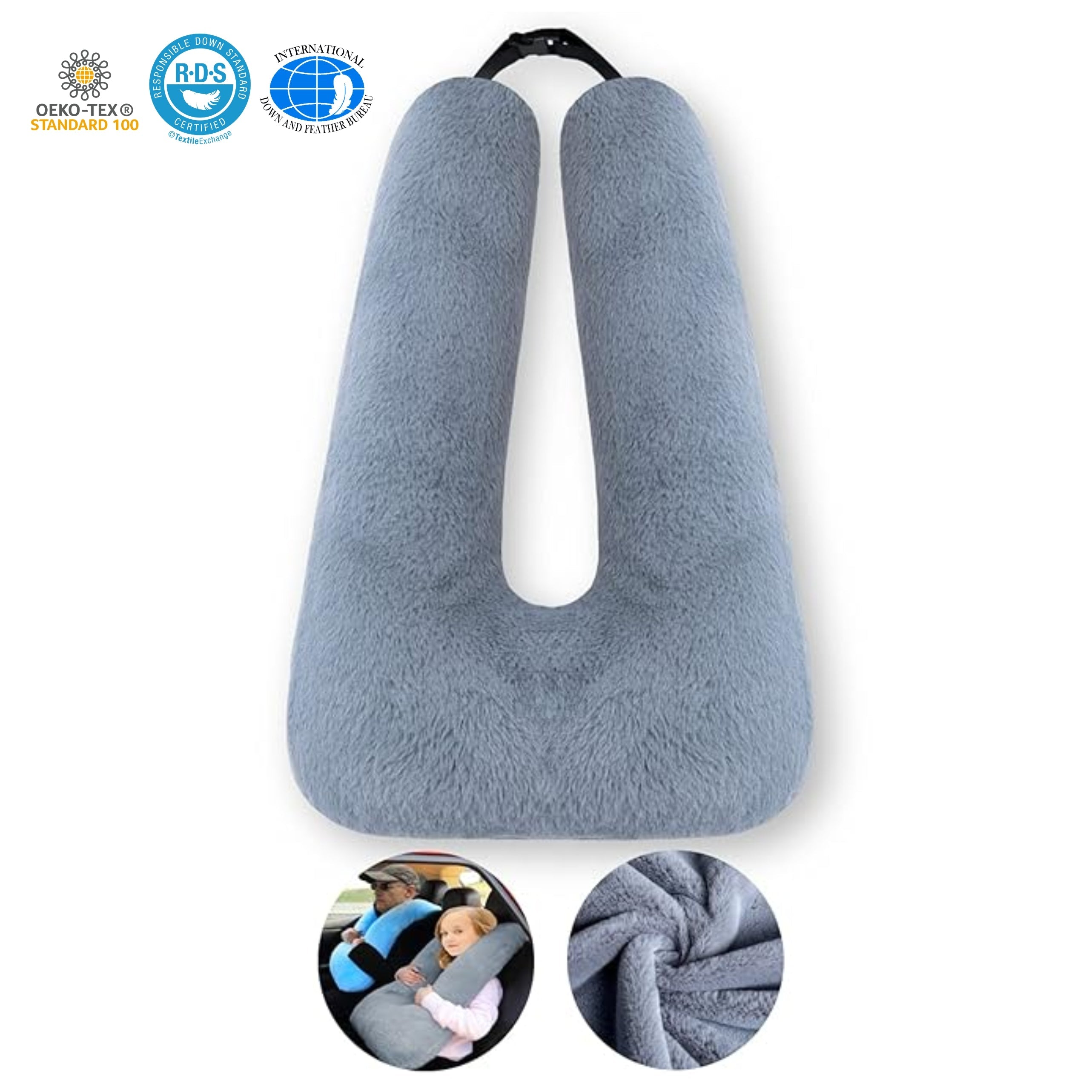 Loft & Aura™ Memory Foam Compact Cushion