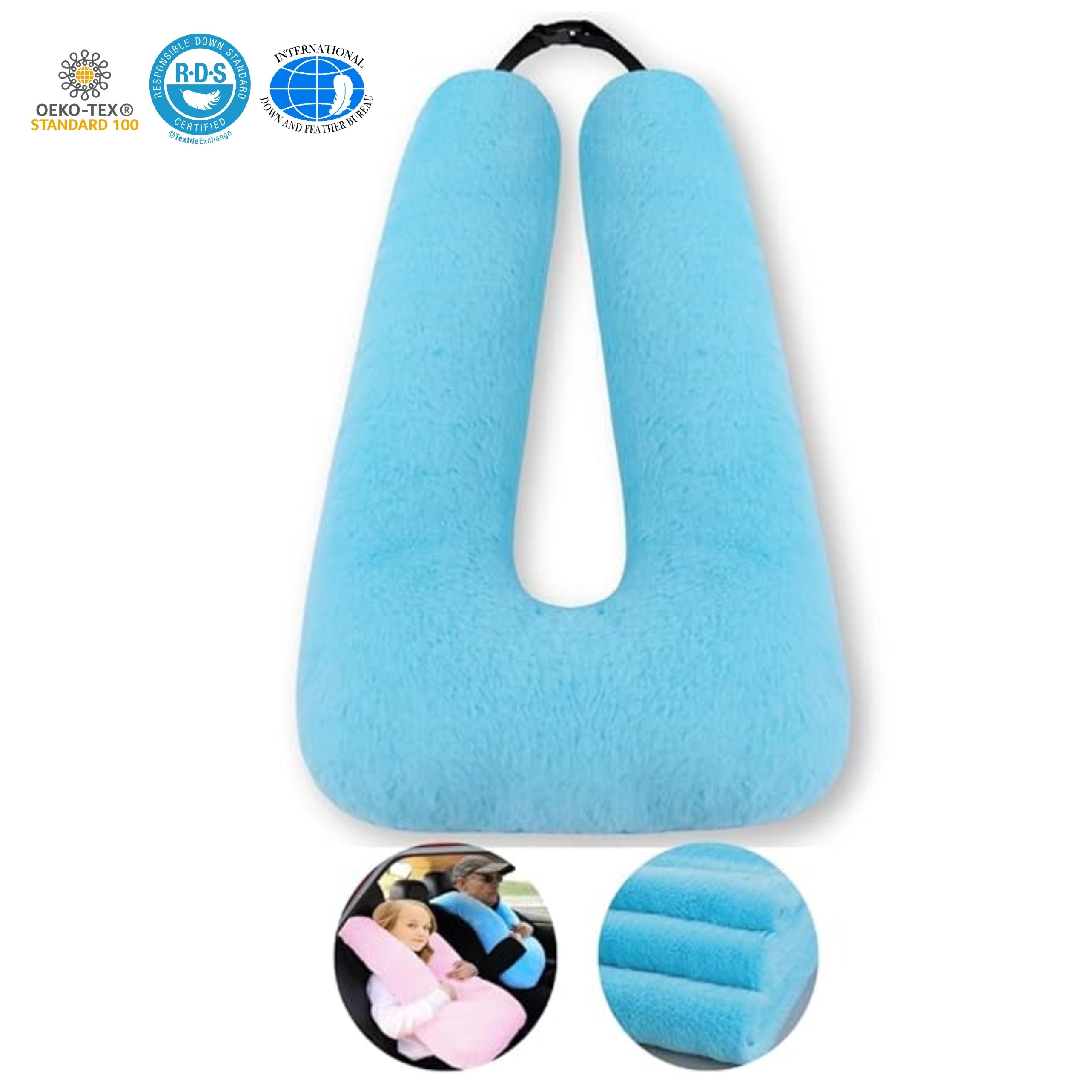 Loft & Aura™ Memory Foam Compact Cushion