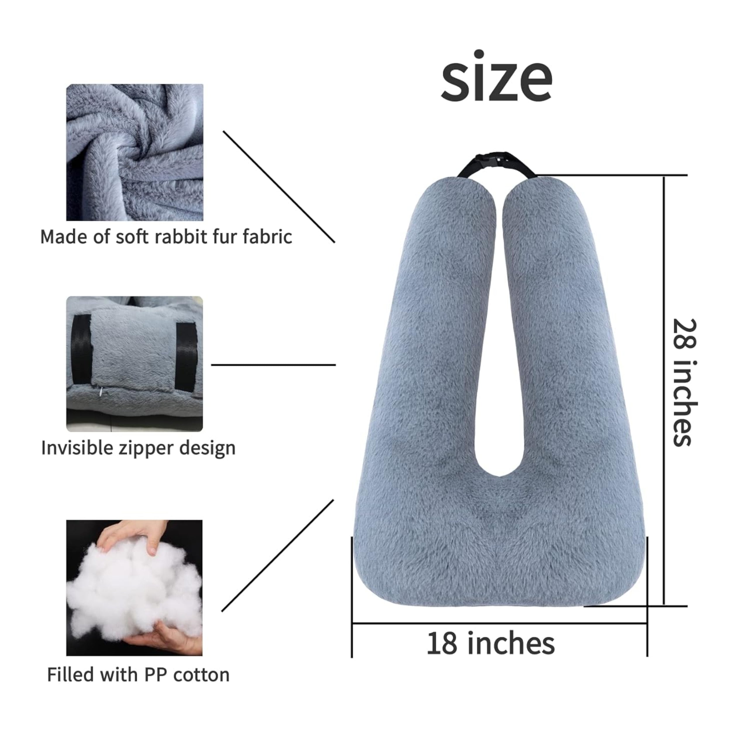 Loft & Aura™ Memory Foam Compact Cushion