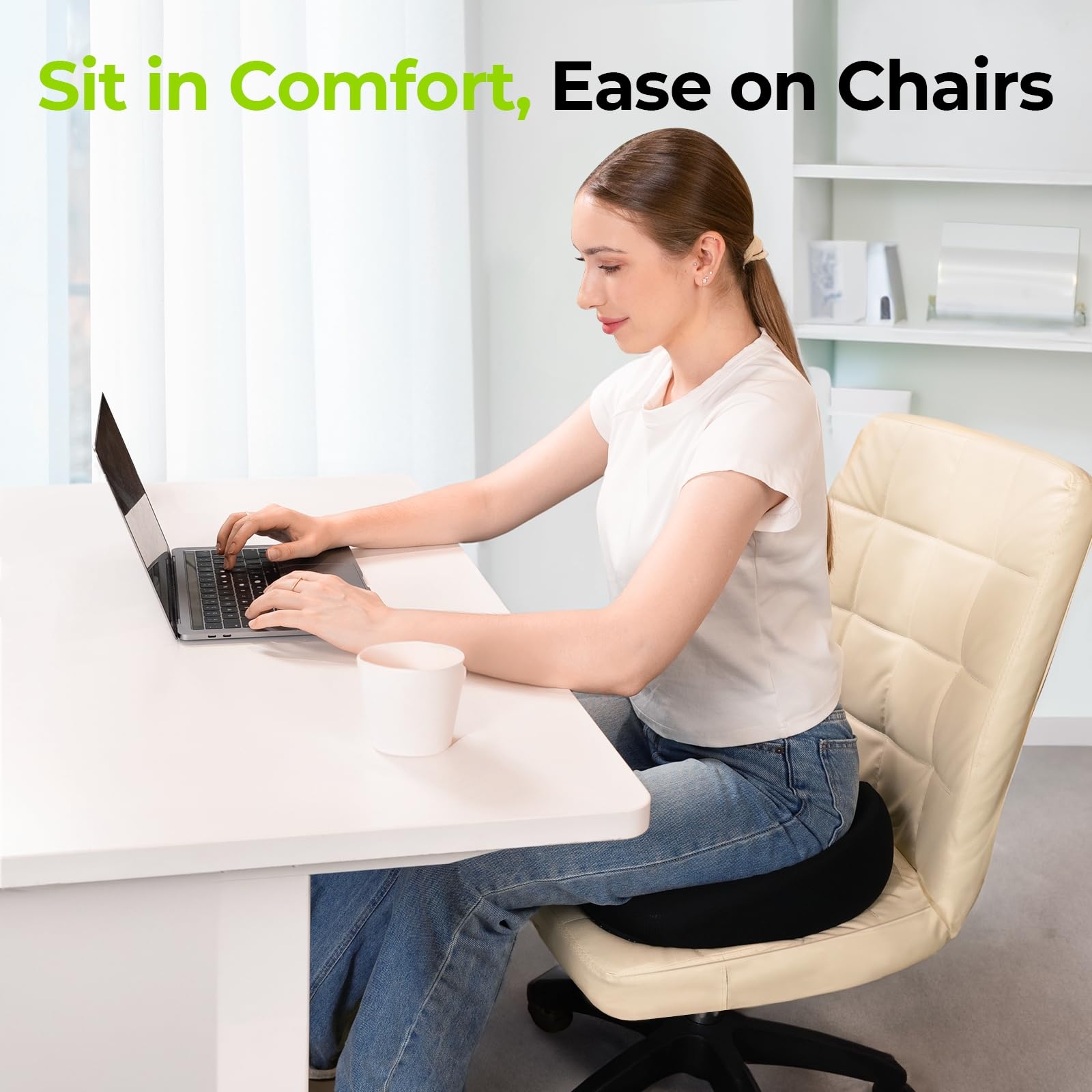 Loft & Aura™ Innovative Donut Cushion