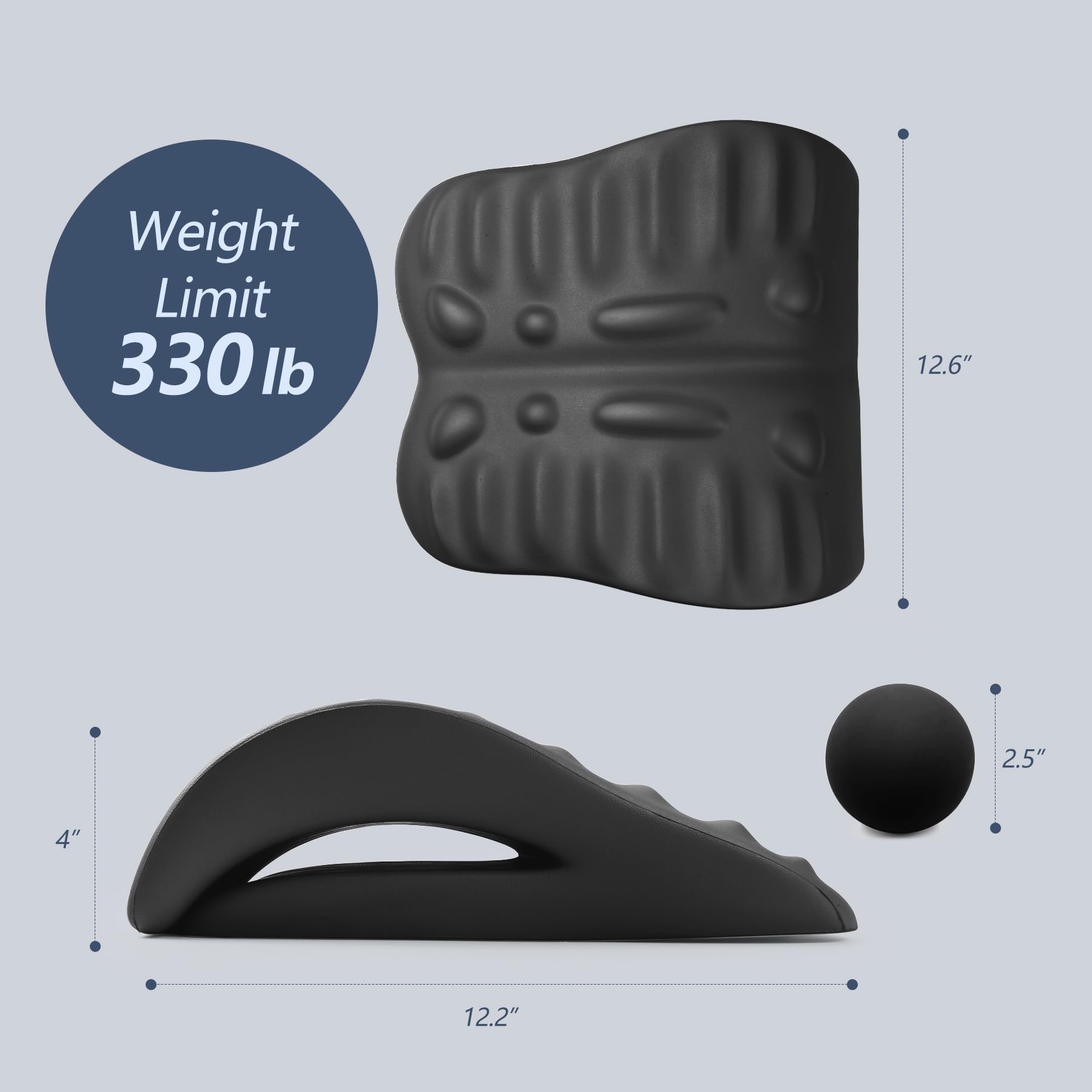 Loft & Aura™ Ergonomic Stretching Cushion