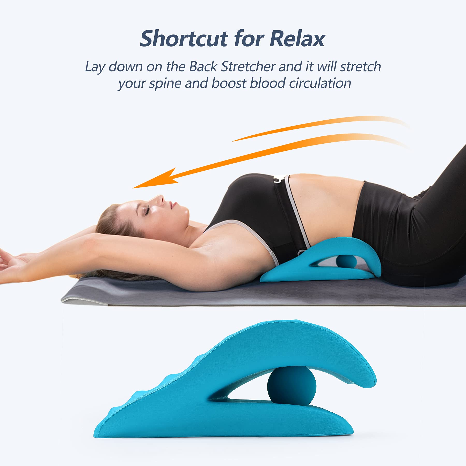 Loft & Aura™ Ergonomic Stretching Cushion