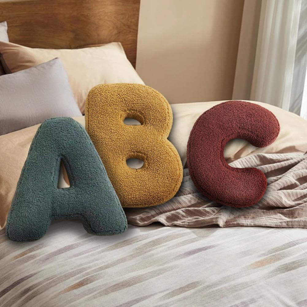 Loft & Aura™ Nordic English Letter Decorative Cushion
