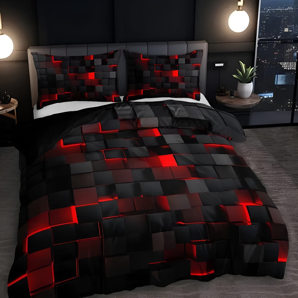 Loft & Aura™ Modern Geometric Bedding Set