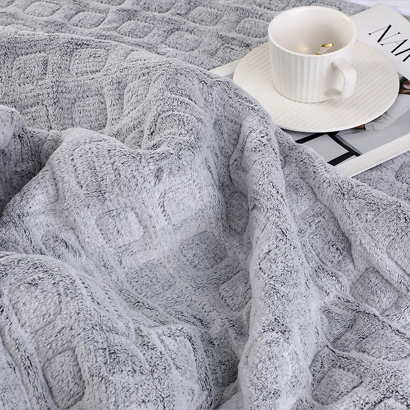 Loft & Aura™ Weighted Heating Blanket for Soothing Comfort