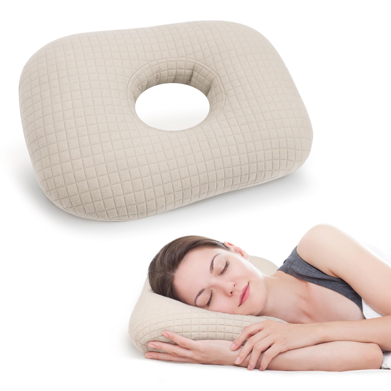 Loft & Aura™ Cotton Comfort Ear Pillow