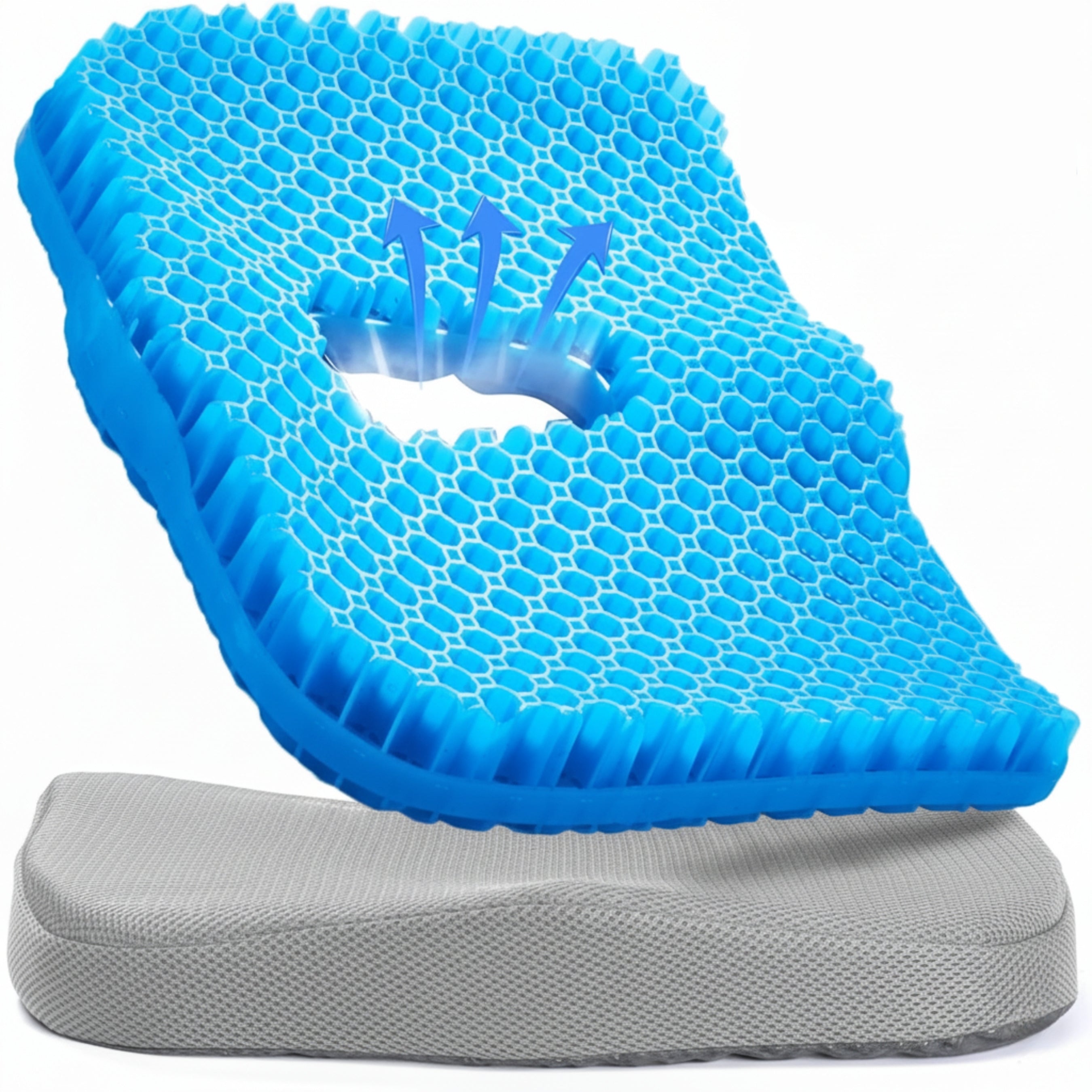 Loft & Aura™ Honeycomb Gel Silicone Seat Cushion