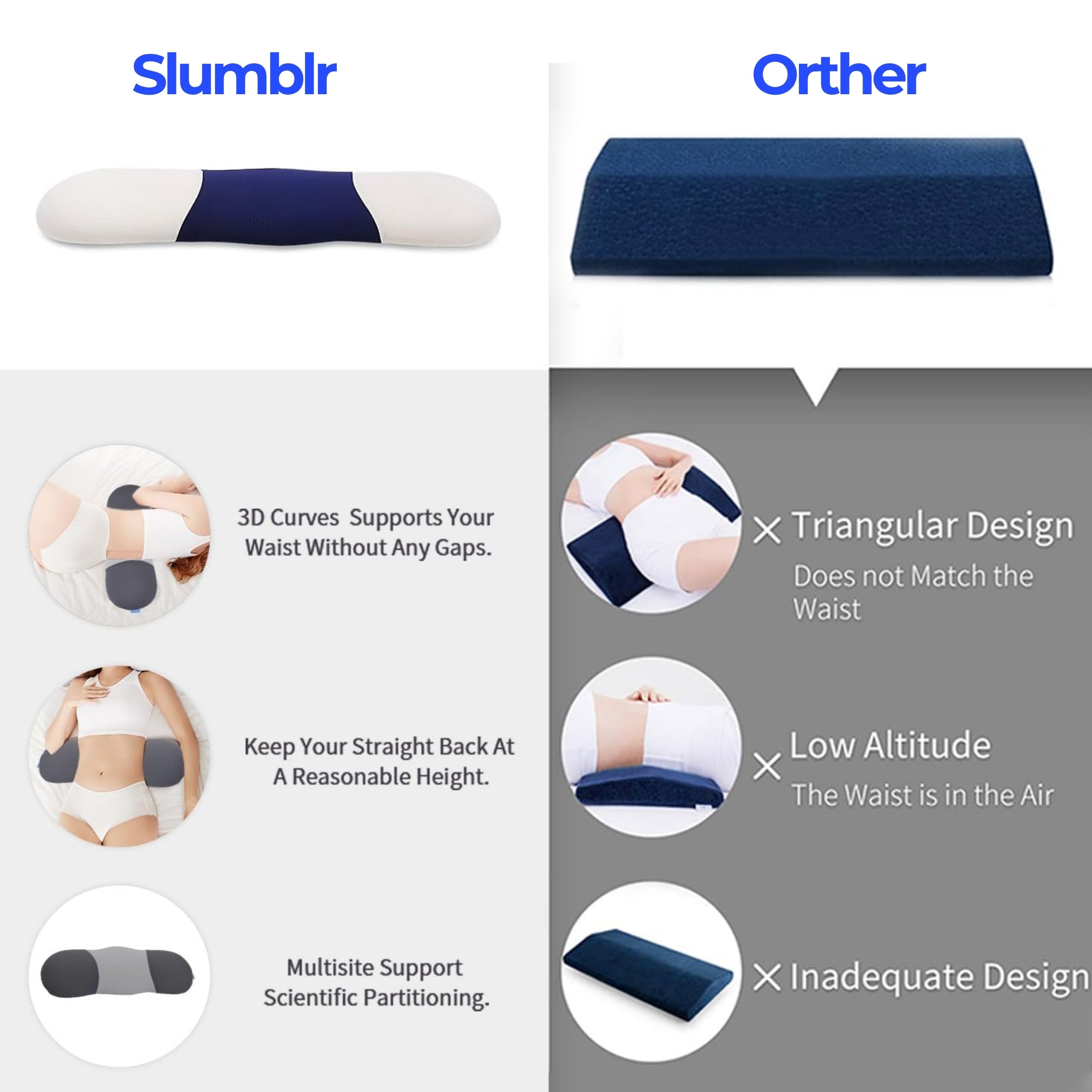 Loft & Aura™ Lumbar Supportive Cushion
