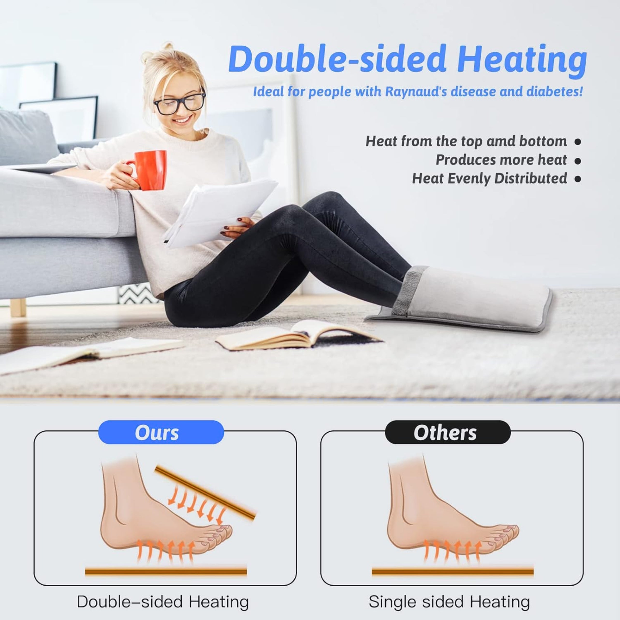 Loft & Aura™ Foot Warmer Pad