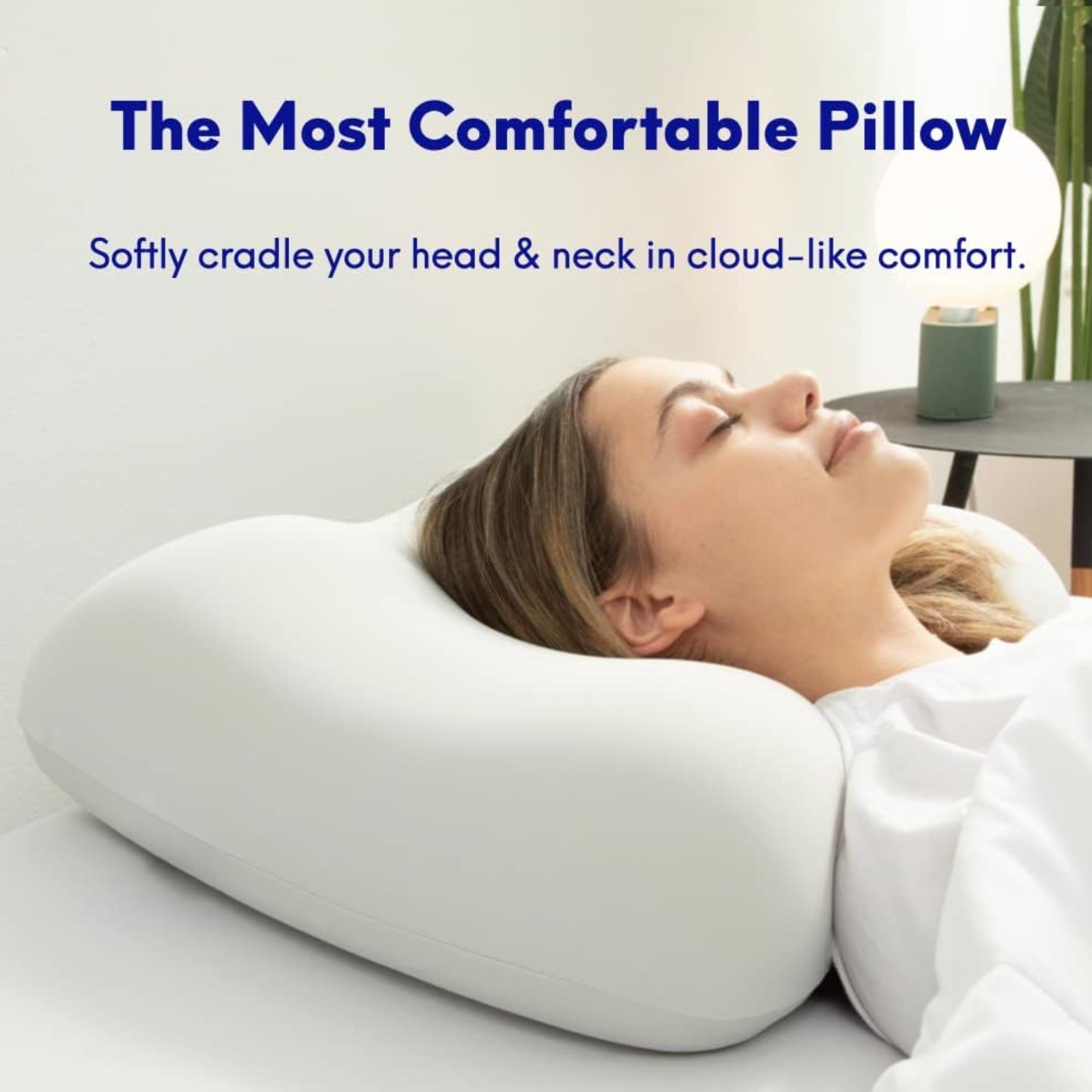 Loft & Aura™ Memory Foam Pillow for Neck Support