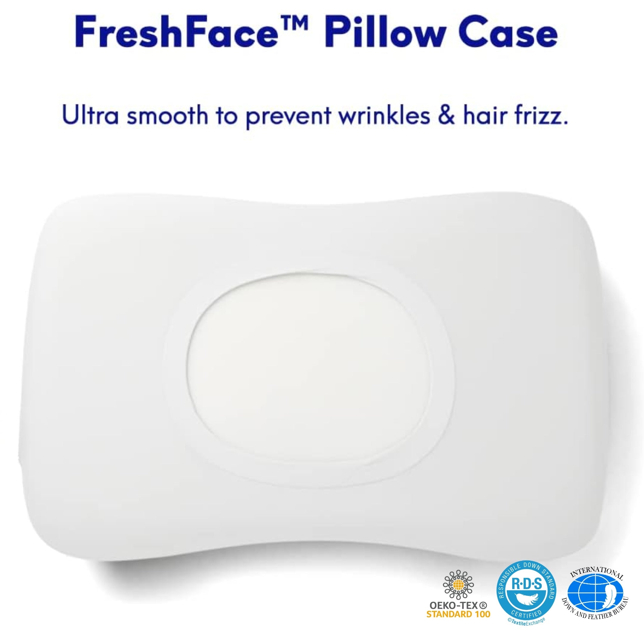 Loft & Aura™ Memory Foam Pillow for Neck Support