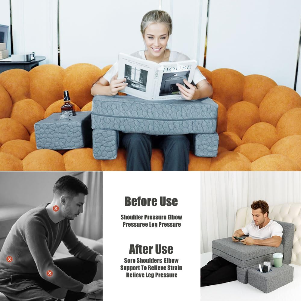 Loft & Aura™ Reading Pillow Lap Desk