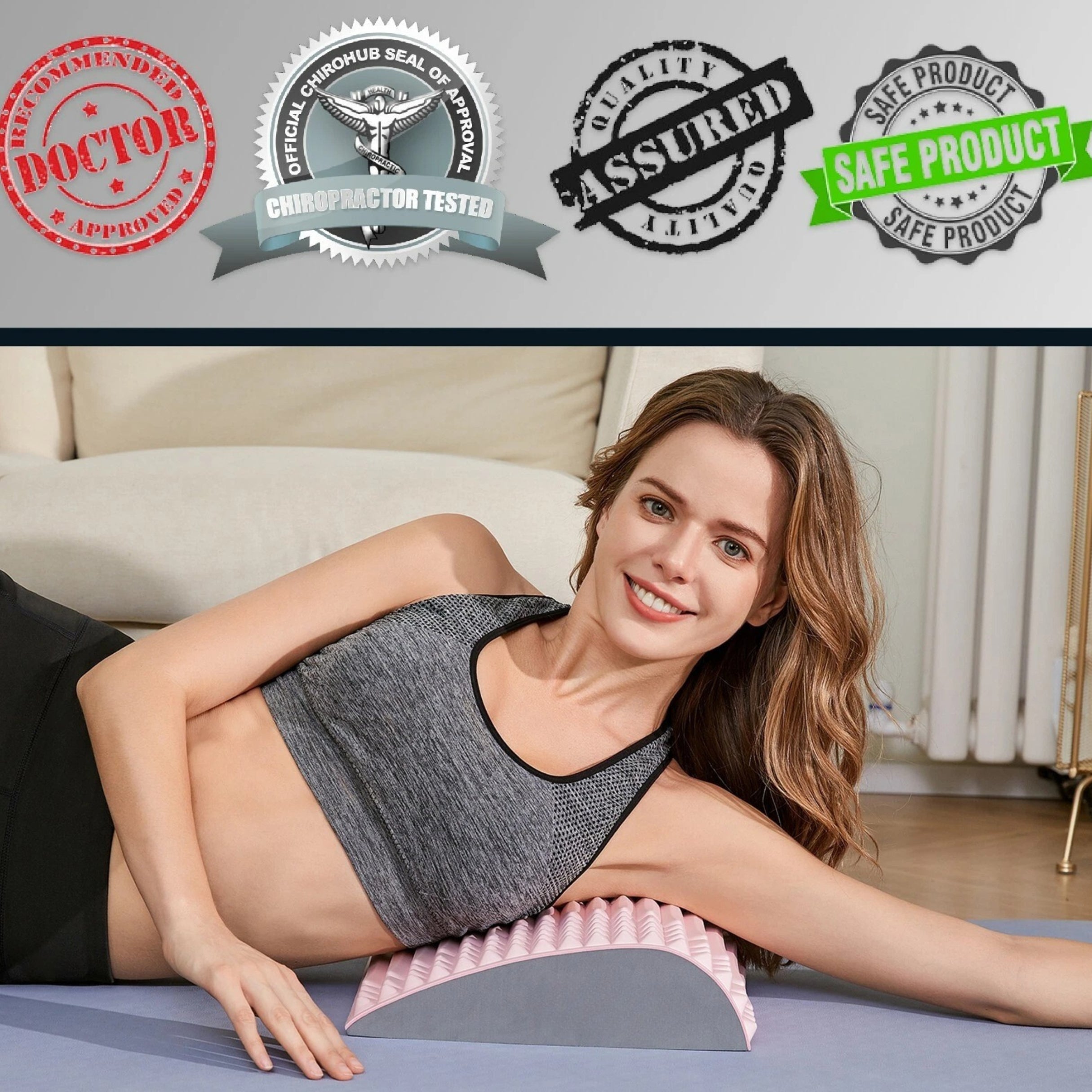 Loft & Aura™ Orthopedic Memory Foam Cushion