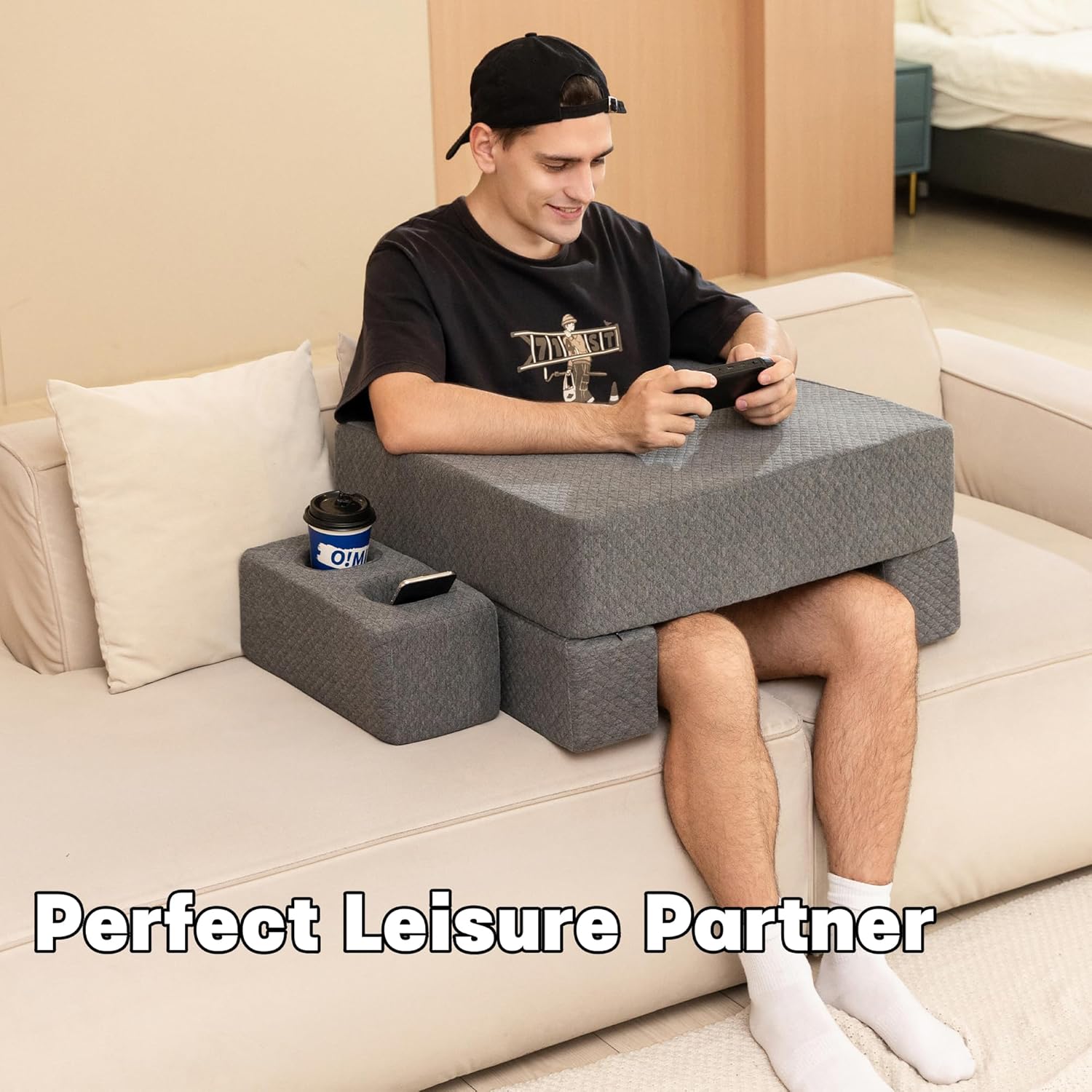 Loft & Aura™ Reading Pillow Lap Desk