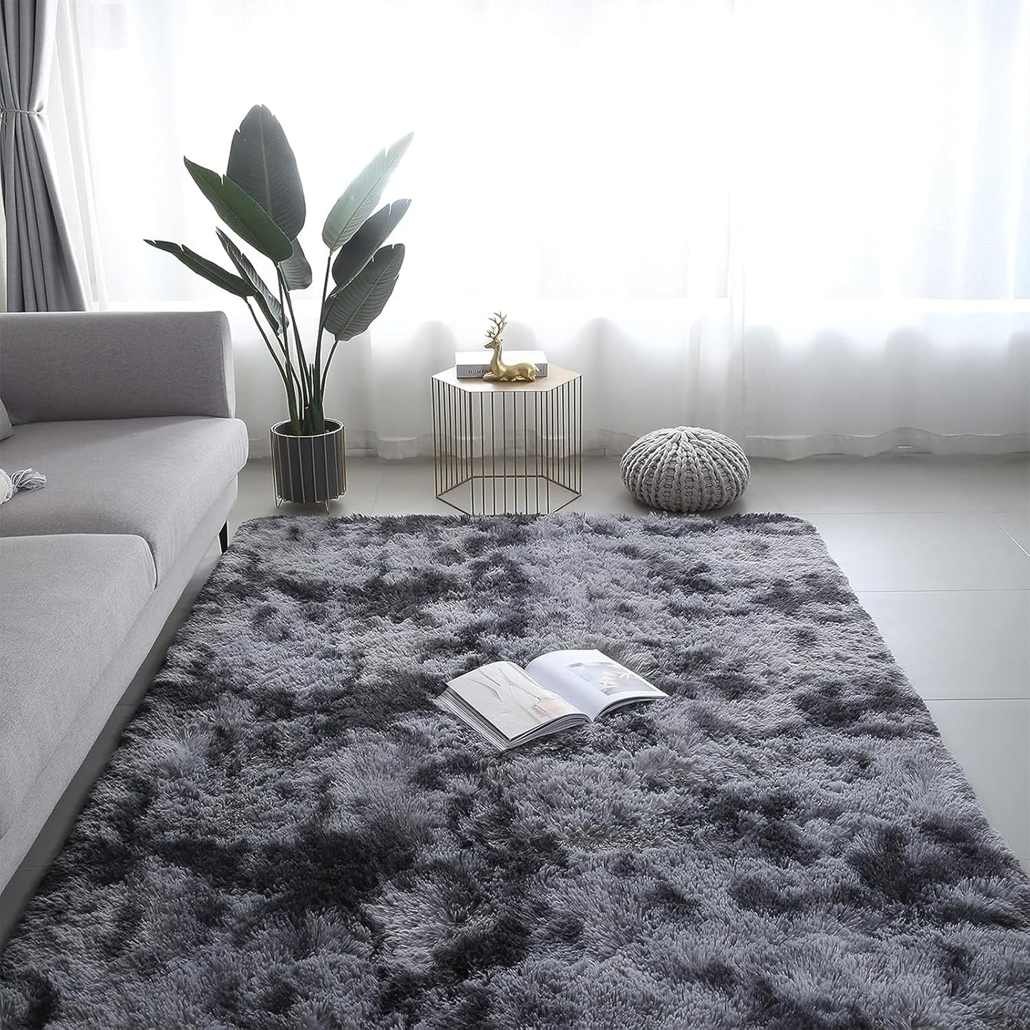 Loft & Aura™ Soft Velvet Tie Dye Carpet