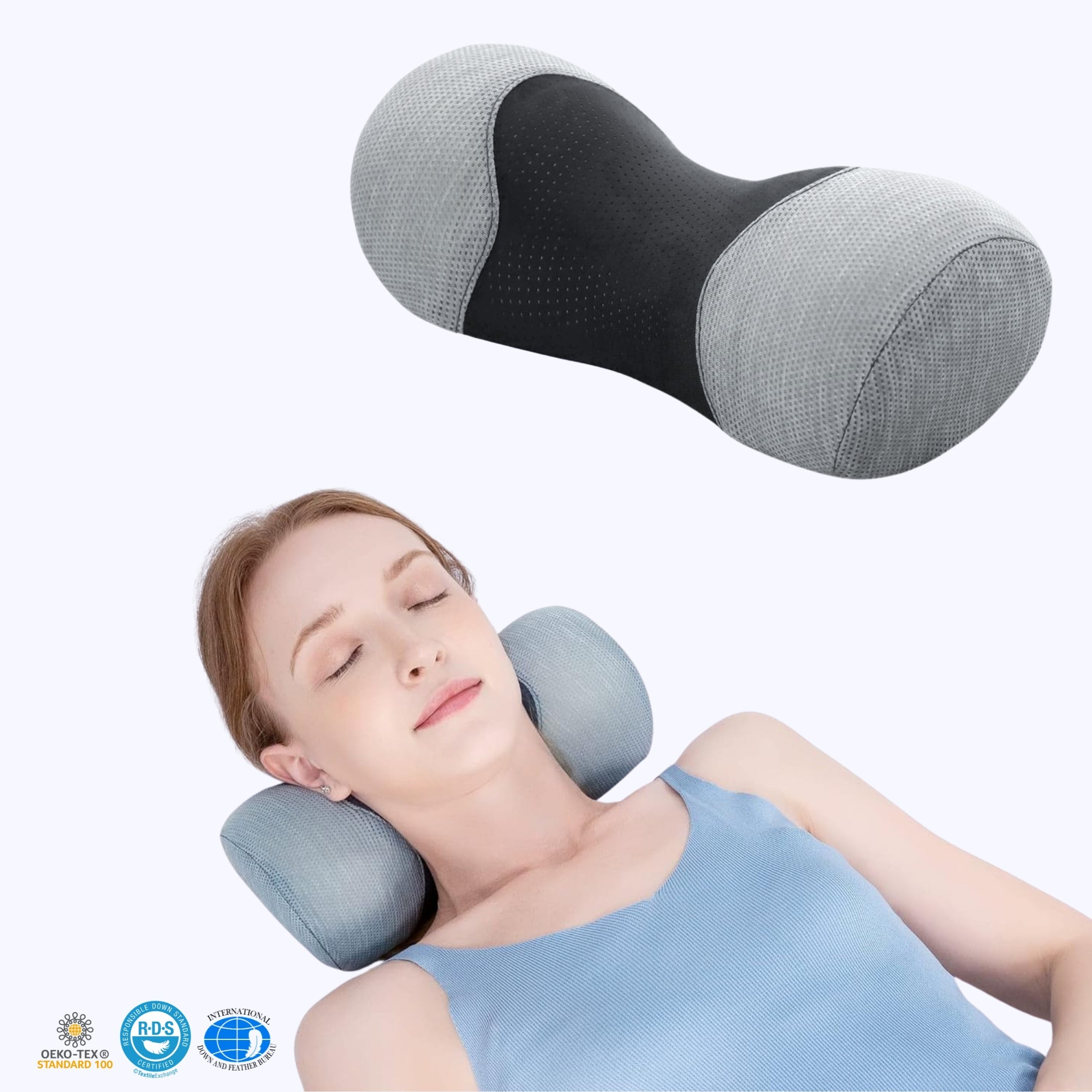 Loft & Aura™ Neck Roll Pillow