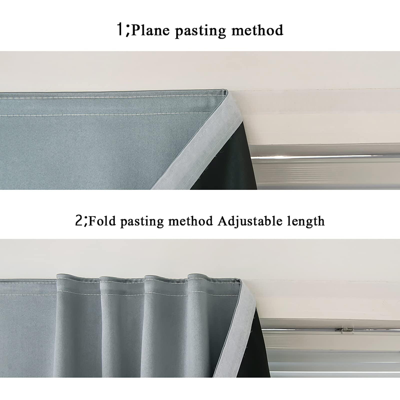 Loft & Aura™ Portable Blackout Sunshade Curtains