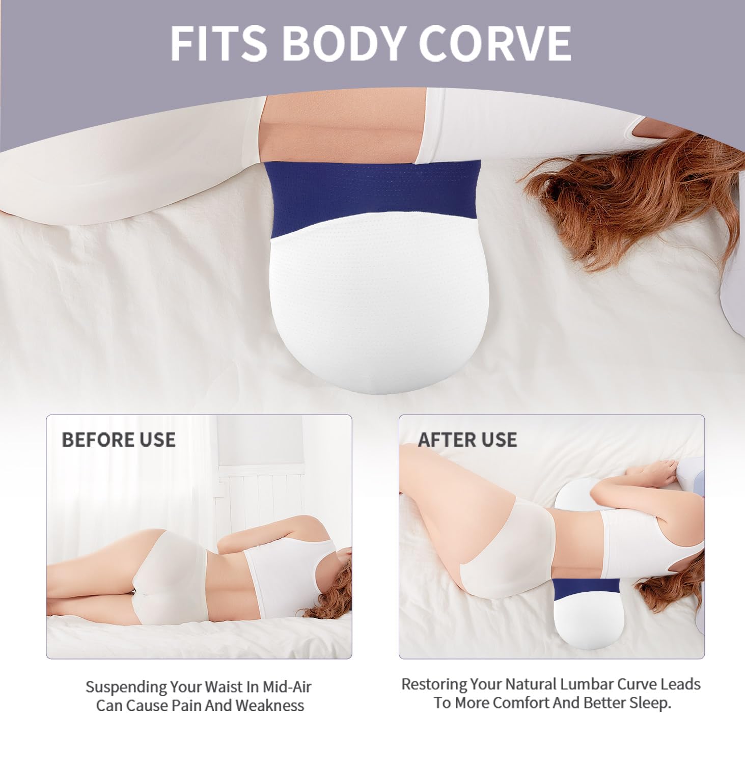 Loft & Aura™ Lumbar Supportive Cushion