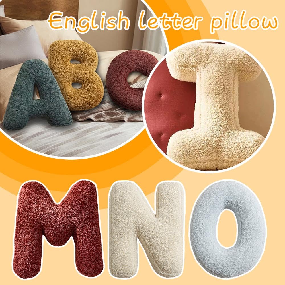 Loft & Aura™ Nordic English Letter Decorative Cushion