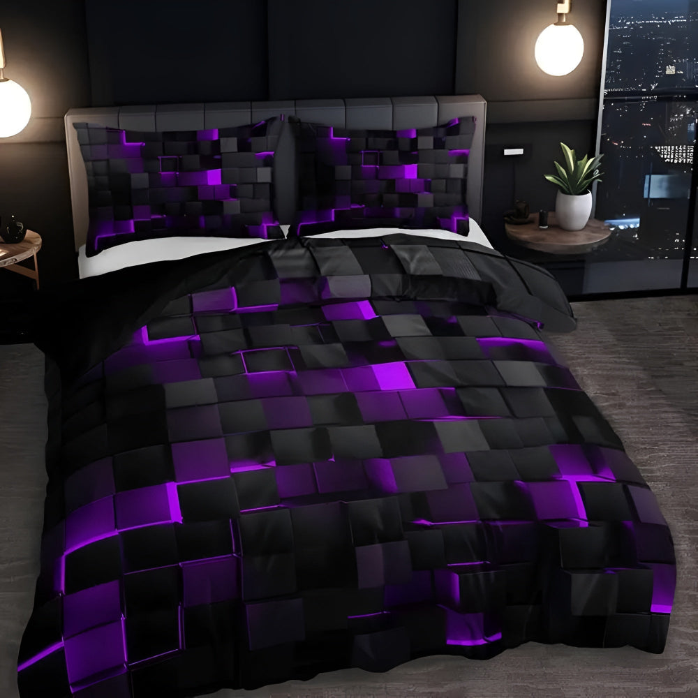 Loft & Aura™ Modern Geometric Bedding Set