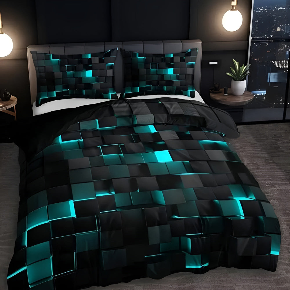 Loft & Aura™ Modern Geometric Bedding Set