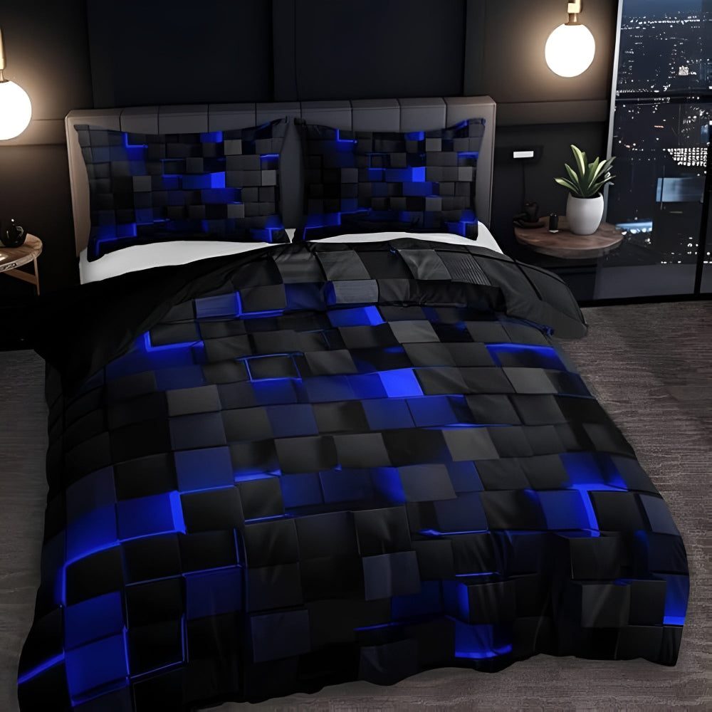 Loft & Aura™ Modern Geometric Bedding Set