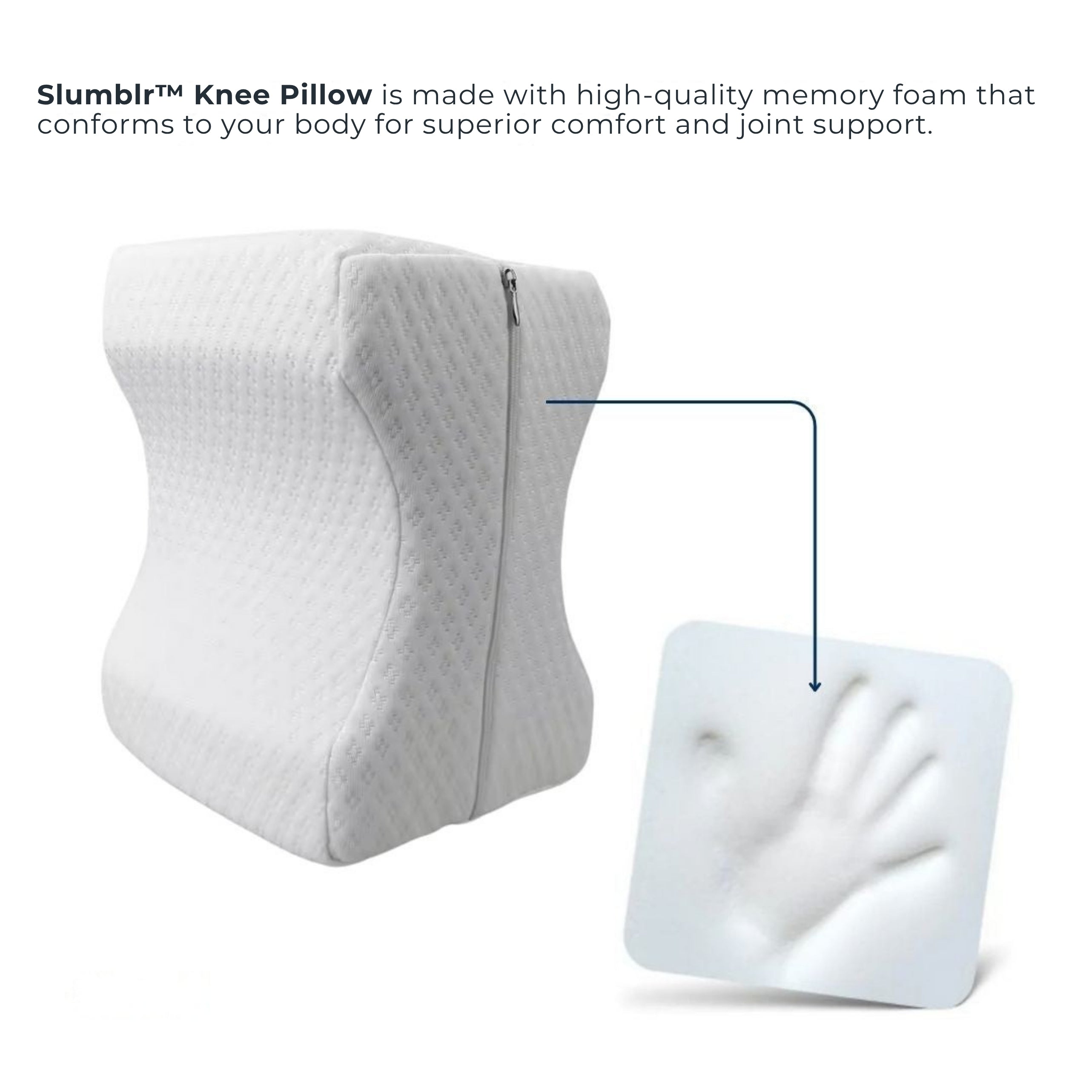 Loft & Aura™ Knee Pillow
