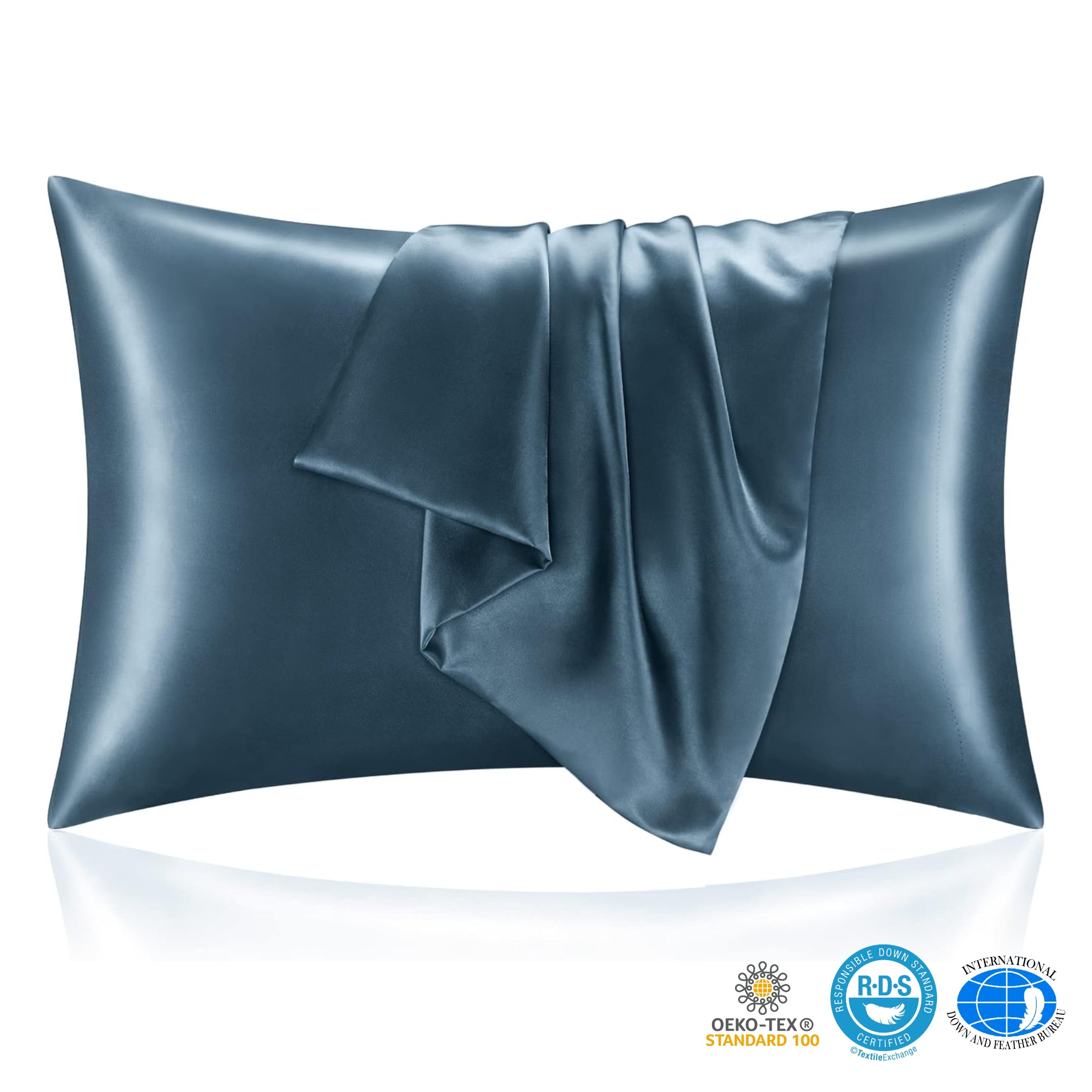 Loft & Aura™ Natural Mulberry Silk Pillowcase For Hair and Skin