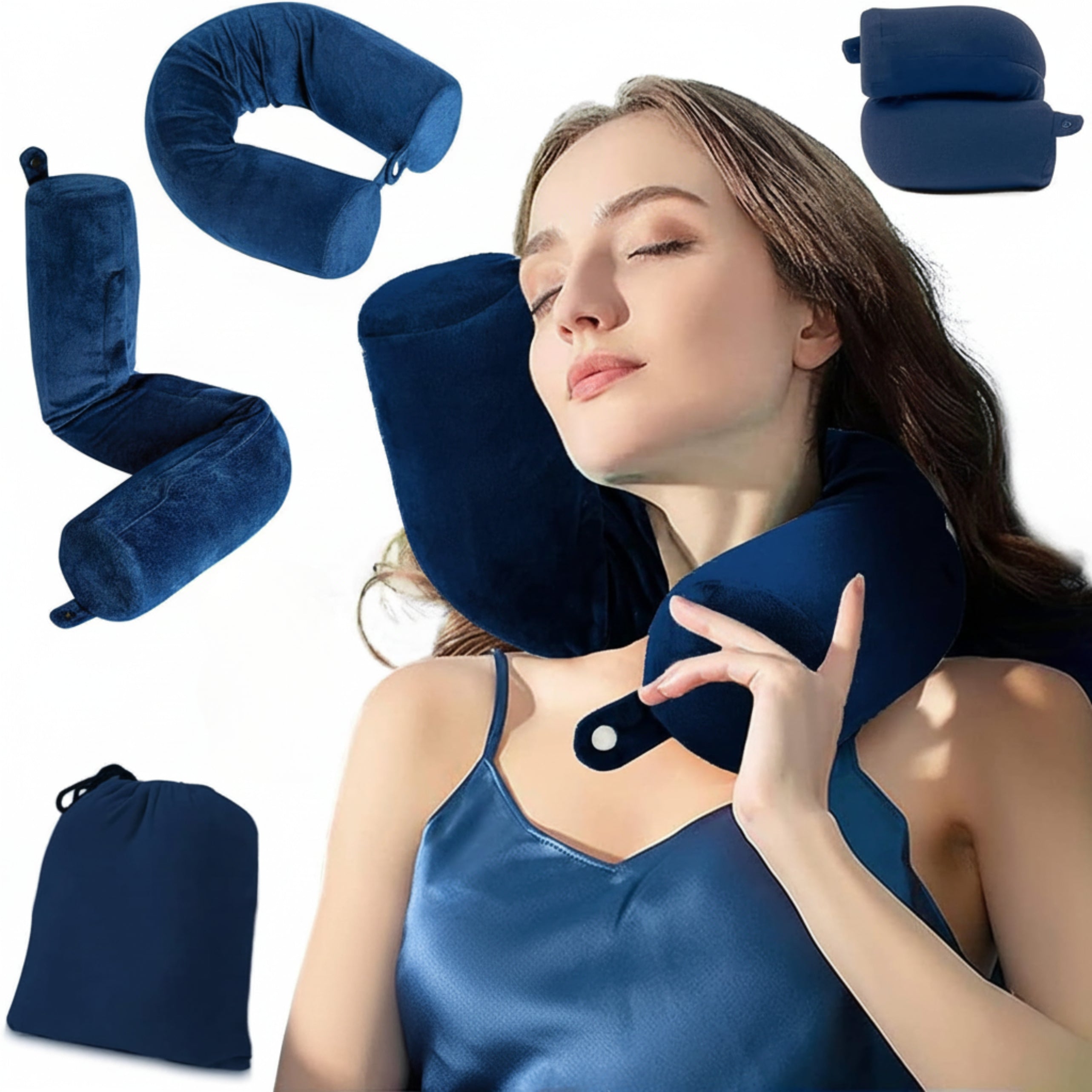Loft & Aura™ Bendable U-Shaped Travel Pillow