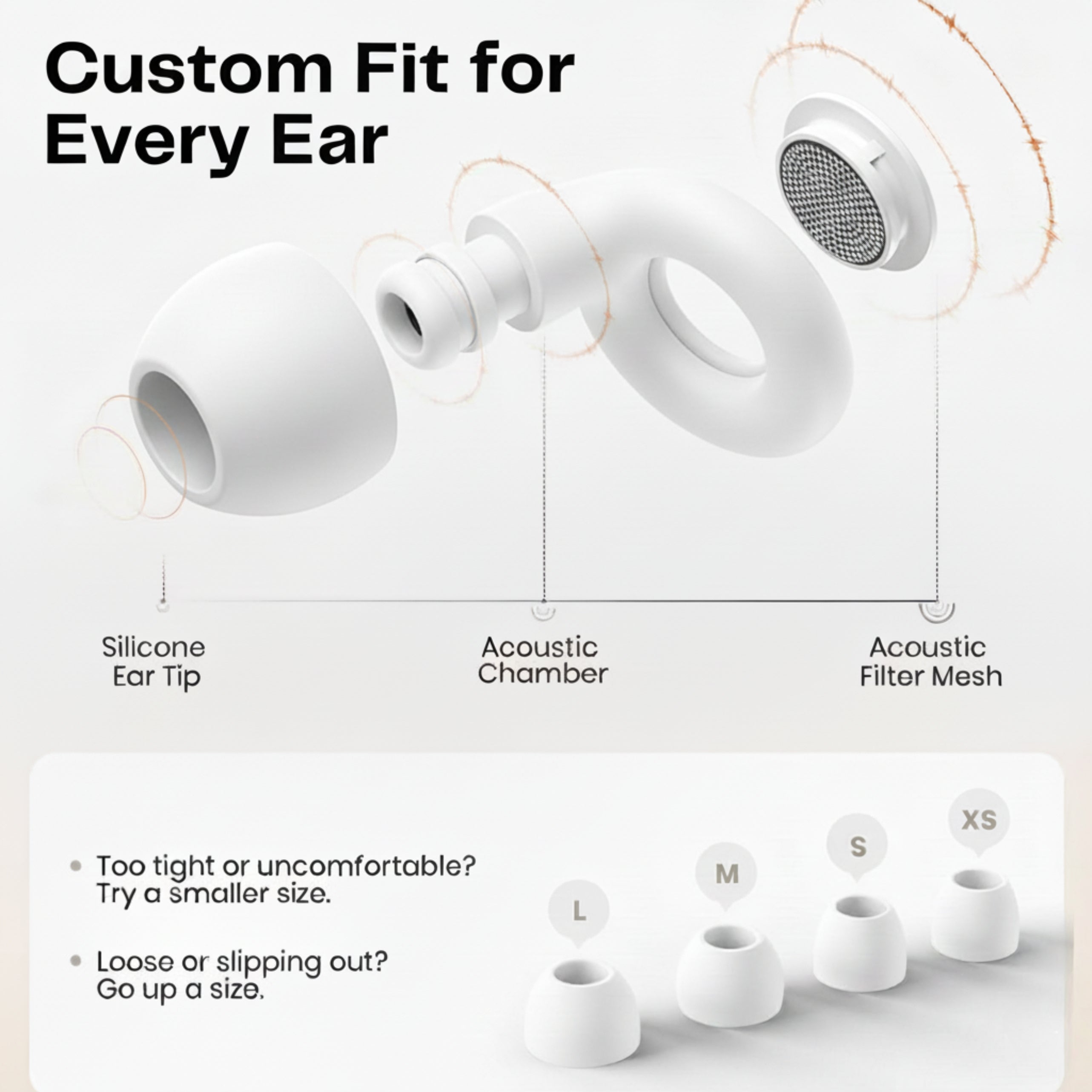 Loft & Aura™ Silicone Earplugs Set – Noise Reduction & Waterproof