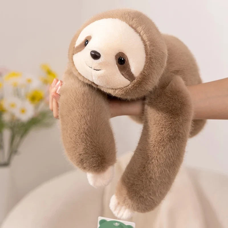 50/60/65cm Long Arm Stuffed Animal Arm Weighted Soft Plush Pillow Raccoon Koala Bear Sloth Dinosaur Gift for Boys and Girls