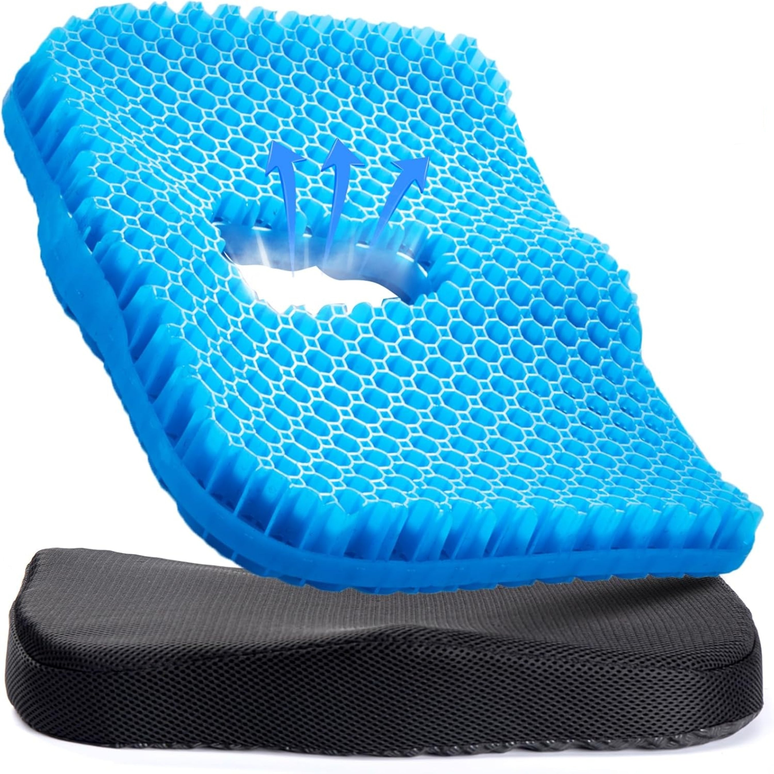 Loft & Aura™ Honeycomb Gel Silicone Seat Cushion