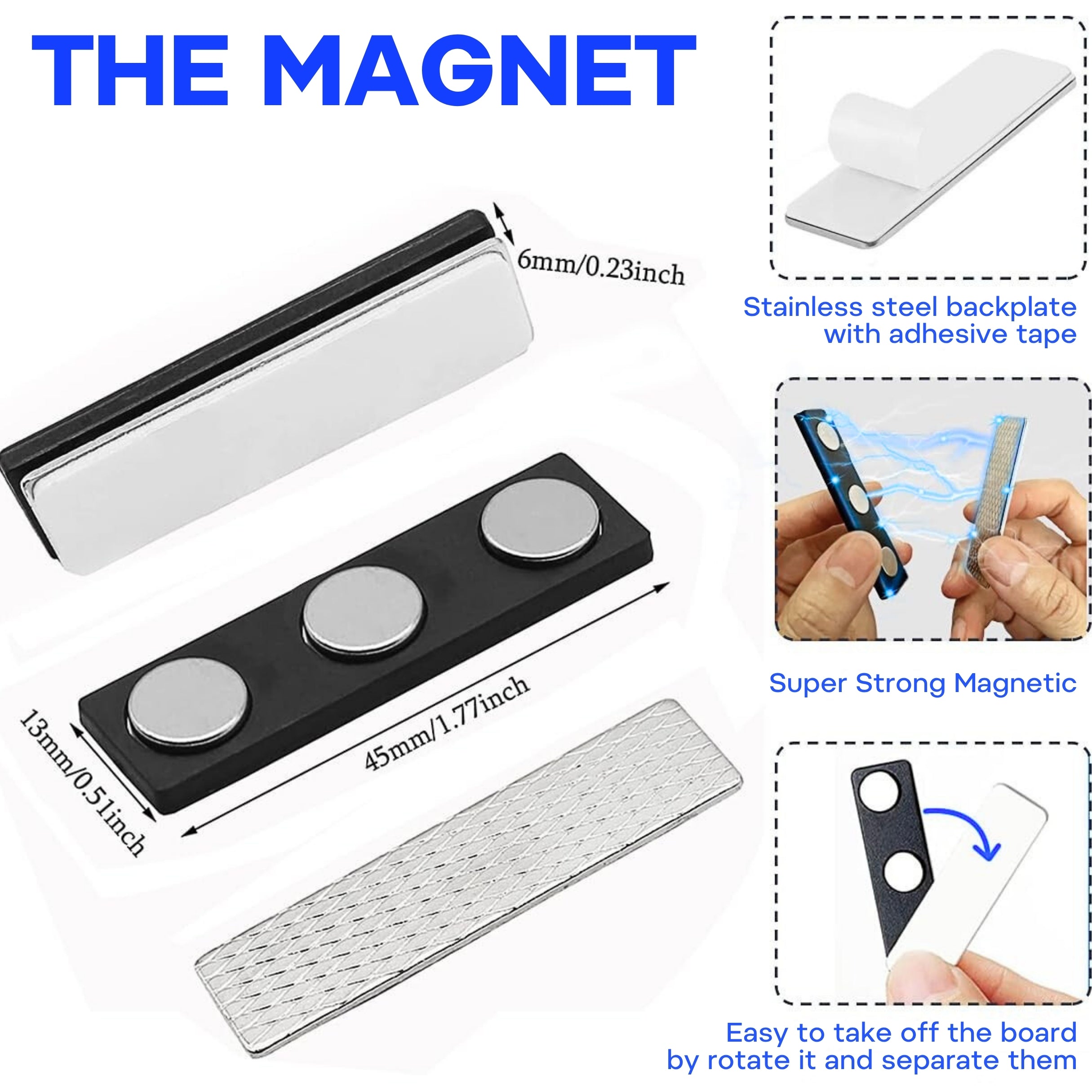 Loft & Aura™ Magnetic Portable Blackout Window Shades