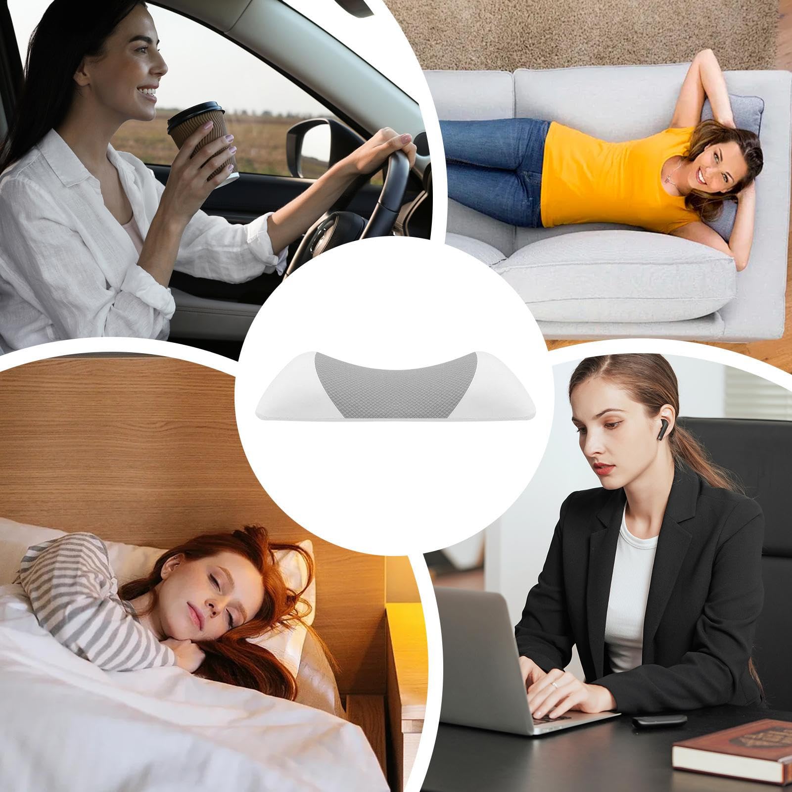 Loft & Aura™ Lumbar Memory Foam Support Cushion