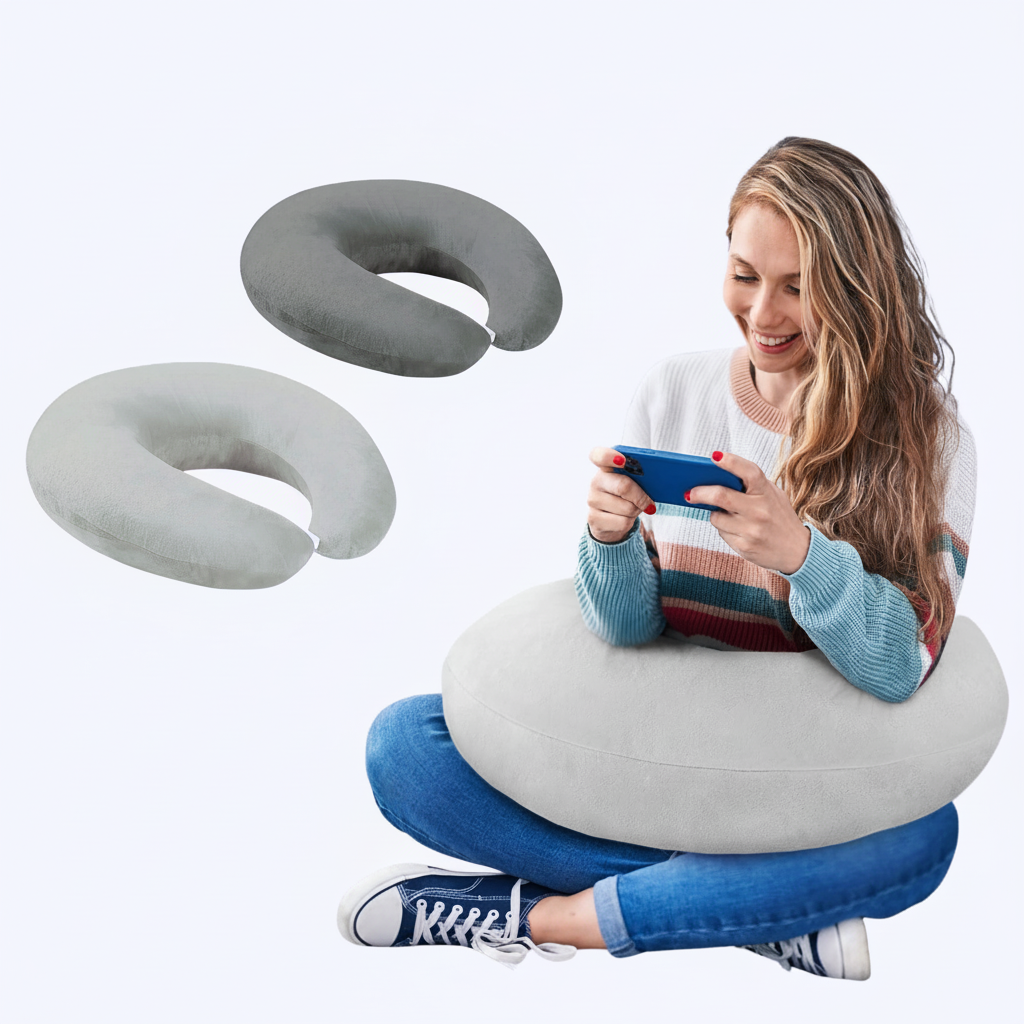 Loft & Aura™ U-Shaped Gaming Pillow